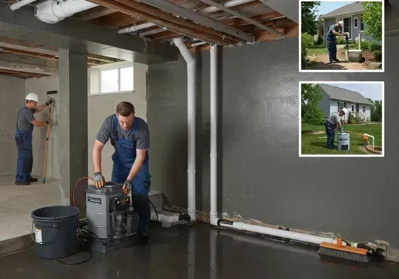 Basement Waterproofing and Flood Prevention process in Harrison, TN